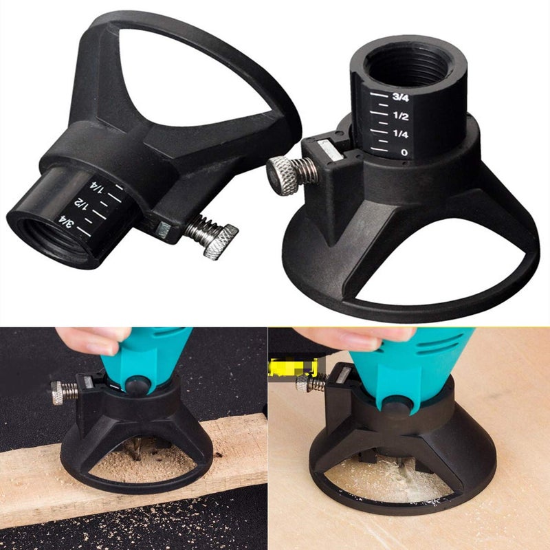 DIY Crafts DIY Crafts Pack Of 3 Pcs Black Electric Grindering Locator Twist Nose Cap DIY Tools For Drill Horn Cap Polishing Carving Dedicated Tools Grindering Power AccePack Of 3 Pcs Black  - Image 1