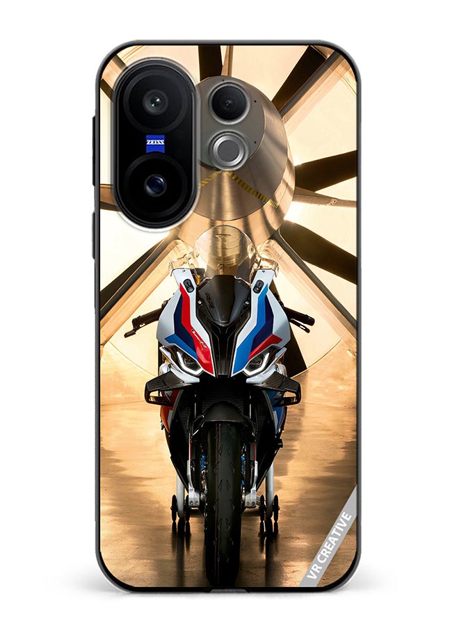 Protective Case Cover For Vivo X200 FE Bike Design Multicolour