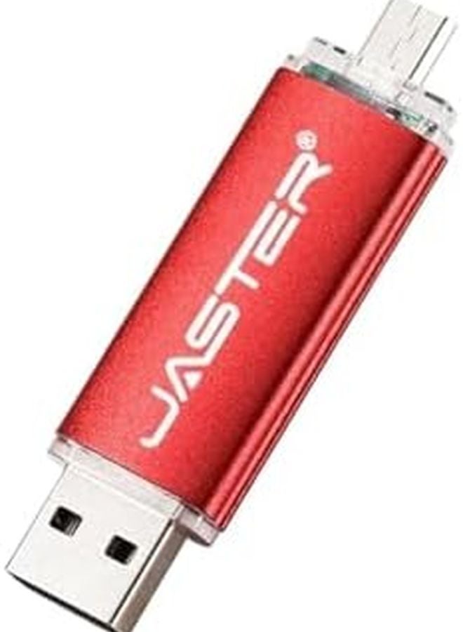 4GB Red Type C USB 2 0 Flash Drive Metal Pen Drive Memory Stick Real Capacity - Image 1