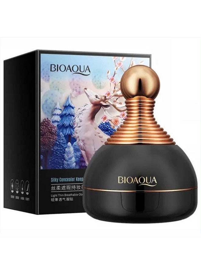 BIOAQUA كريم خافي العيوب الحريري للحفاظ على الجمال ناعم رقيق خفيف قابل للتنفس منعش مرطب برايمر قبل المكياج 2 ألوان 15 جرام (لون طبيعي (798)) - Image 2