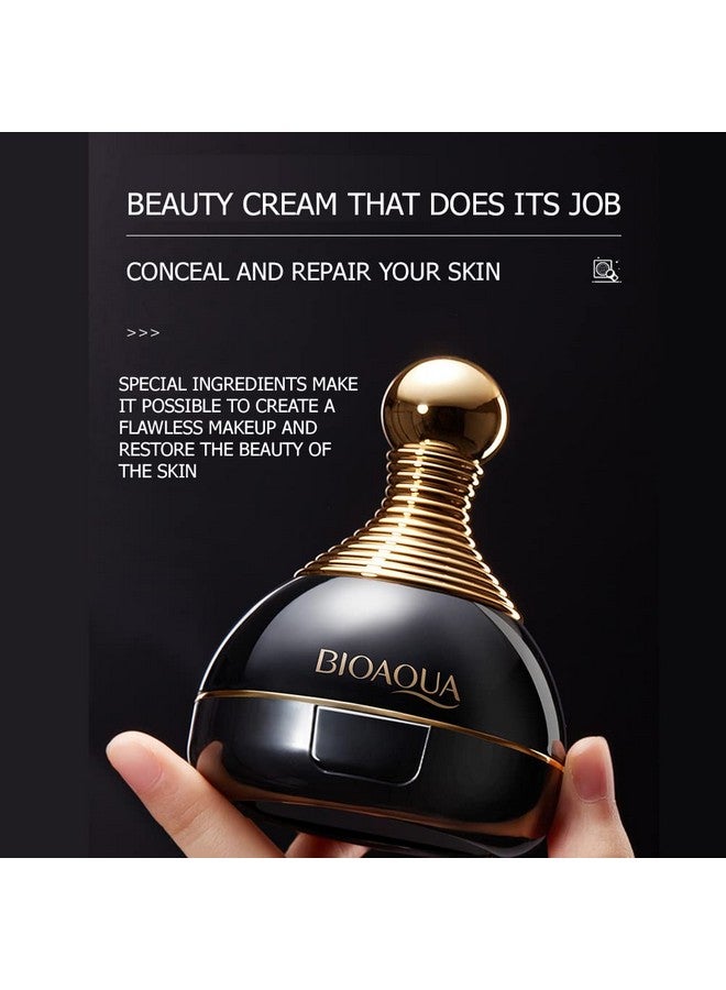 BIOAQUA كريم خافي العيوب الحريري للحفاظ على الجمال ناعم رقيق خفيف قابل للتنفس منعش مرطب برايمر قبل المكياج 2 ألوان 15 جرام (لون طبيعي (798)) - Image 3