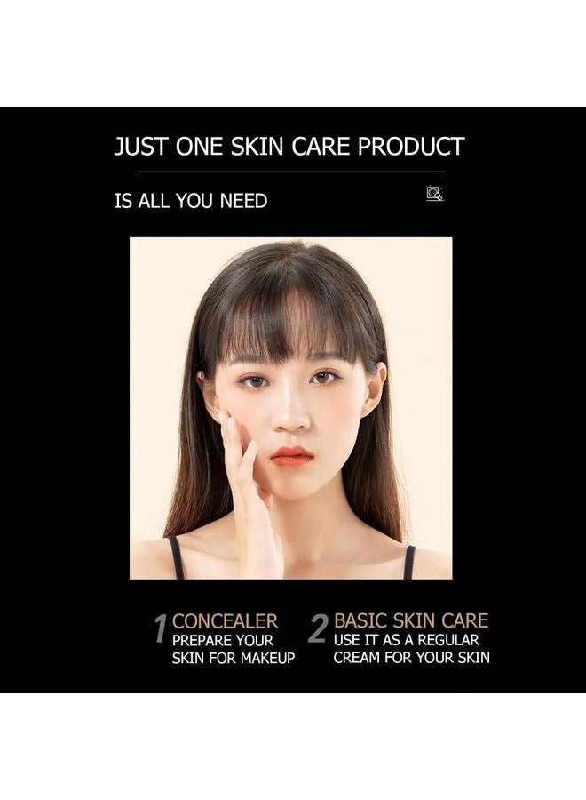 BIOAQUA كريم خافي العيوب الحريري للحفاظ على الجمال ناعم رقيق خفيف قابل للتنفس منعش مرطب برايمر قبل المكياج 2 ألوان 15 جرام (لون طبيعي (798)) - Image 4