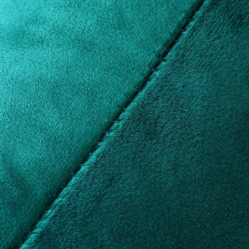 NiNi ALL Decorative Throw Pillow Covers Velvet 24x24 Inch Pack of 2 Teal Cushion Covers Soft for Couch Sofa Bedroom Living Room Outdoor - Image 5