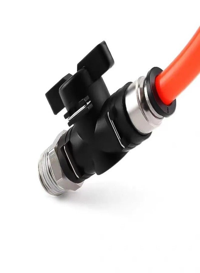 CentIoT - Pneumatic connector Push In Fittings For Air Hose and Tube Connector BUC Valve (10MM) - Image 5