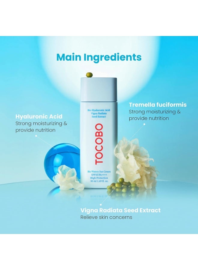 Tokubo Bio Watery Sunscreen SPF 50+ PA++++ – Daily skin protection, suitable for all skin types - Image 3
