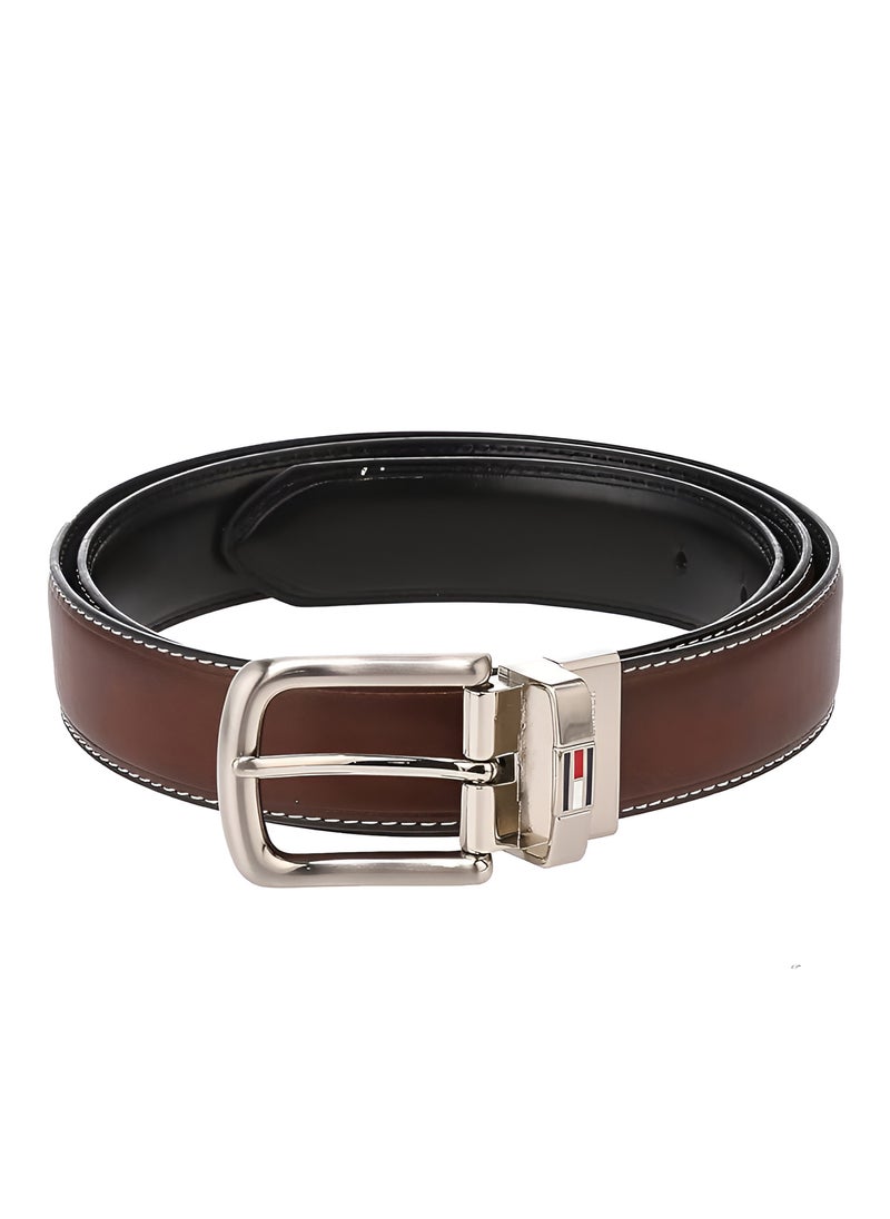 Tommy Hilfiger Plus Tommy Hilfiger Men's Reversible Leather Belt - 2-in-1  - Image 1