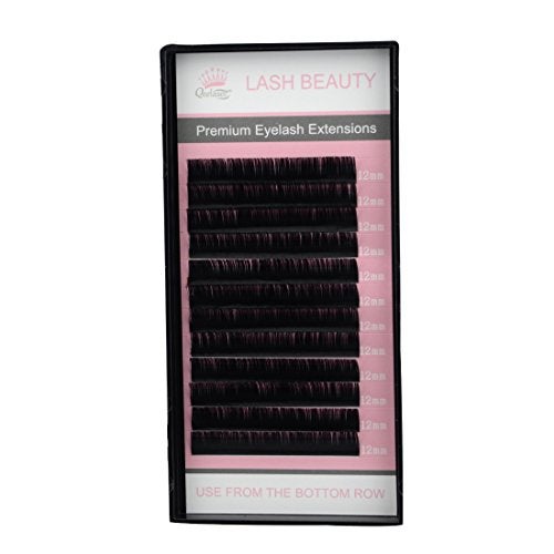 Qeelasee 0.07 Thickness D Curl 9mm Volume Mink Eyelash Extensions Silk Individual Lash Extensions Semi-permanent Pure Korean Silk lashes Soft Application for Professional Salon Use - Image 5