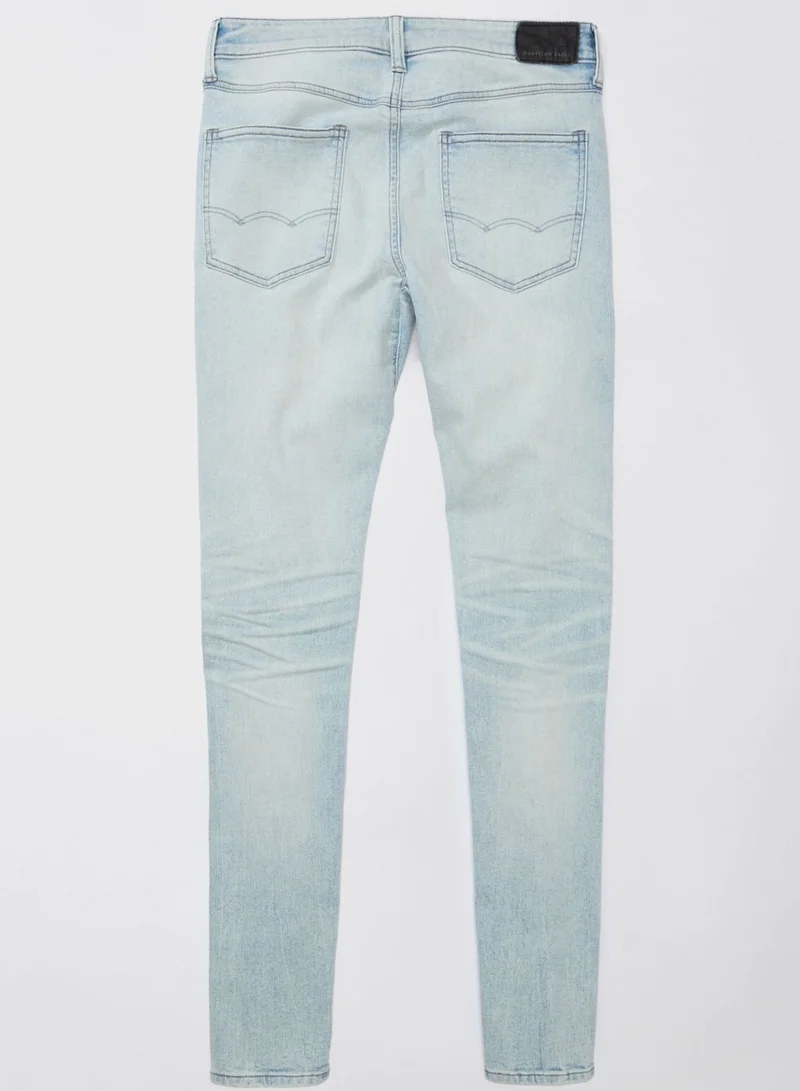 American Eagle Light Wash Skinny Fit Jeans