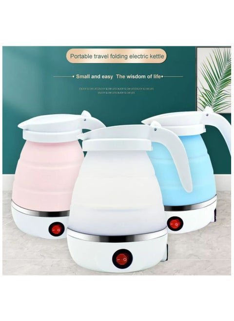 Electric silicone kettle, high quality healthy silicone, foldable, meaning you can take it in your bag anywhere, it automatically shuts off when the water boils