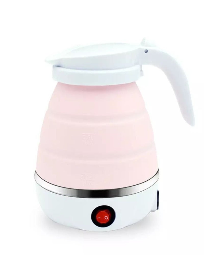 Electric silicone kettle, high quality healthy silicone, foldable, meaning you can take it in your bag anywhere, it automatically shuts off when the water boils