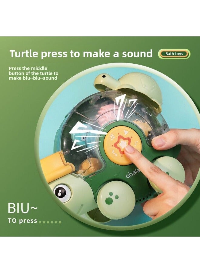 Water Play Toys Fun Turtle Turtle Ambibious Ski Children's Toys-Color:Morandi Monkey Turn Music (Bag) - Image 5