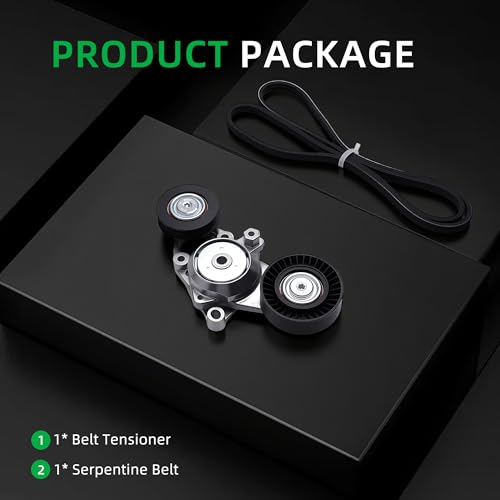 Riyhch Belt Tensioner and Serpentine Belt Kit For Toyota Camry 2.5L L4 2010 2011, Belt Tensioner 16601-0V010, 166010V010 - Image 4