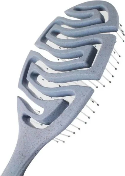 Nascita Lightening Combing 3D Recyclable Hair Brush Blue -30