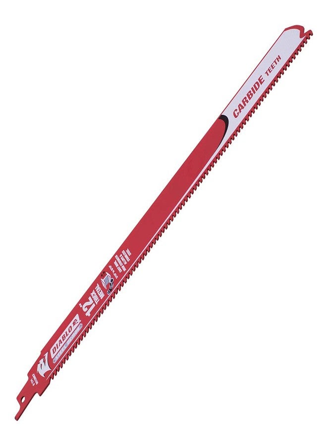 ديابلو مجموعة أدوات تجميلية للجنسين من فرويد-ديابلو DS1208CF3 DB Carbide 12 8TPI 3PK SENS، لون أحمر - Image 2