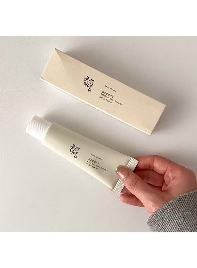 Relief Sun Rice + Probiotics Sunscreen for face moisturizing sunblock with SPF 50+ PA++++ Korean sunscreen skincare 50ml - Image 4