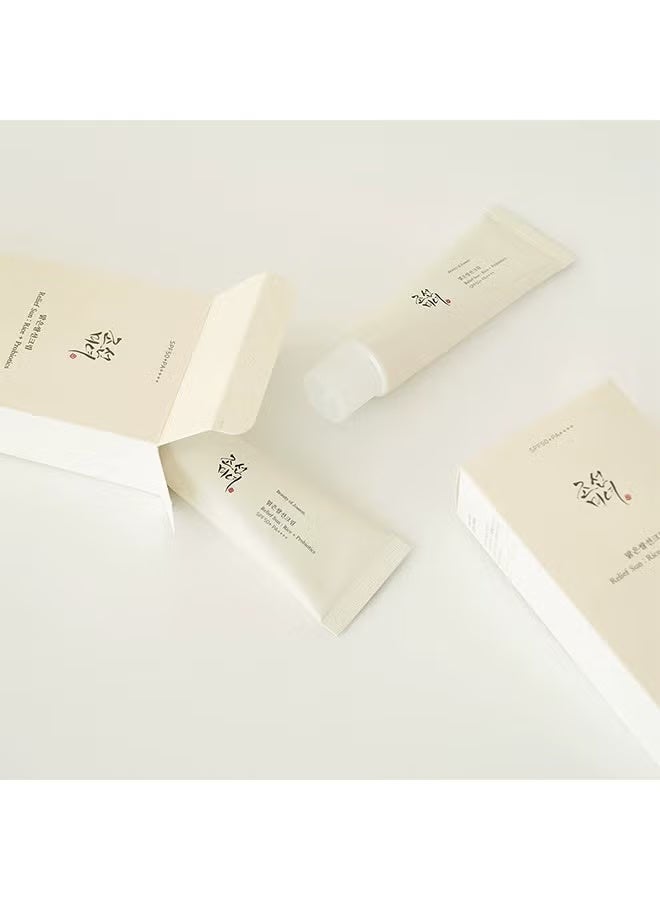 Relief Sun Rice + Probiotics Sunscreen for face moisturizing sunblock with SPF 50+ PA++++ Korean sunscreen skincare 50ml - Image 3