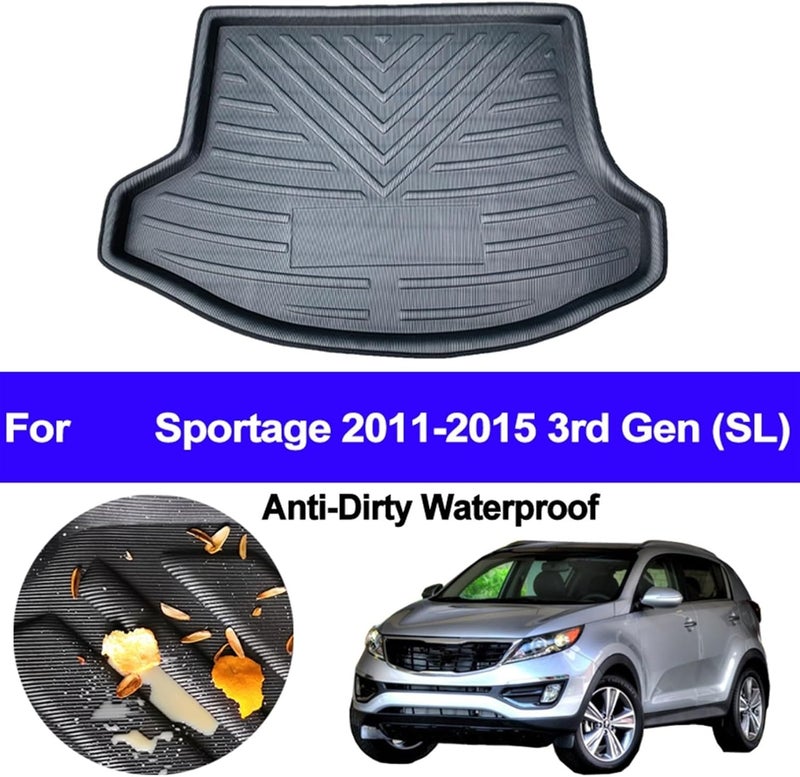 Wivplex Heavy-Duty Trunk Mat for Kia Sportage - Image 3