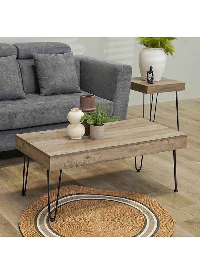 Vidia Coffee Table And 2 End Tables Set Multifunctional Living Room Desk Space Saving Center Table Modern Design Furniture For Home Living Room L110xW55xH45cm Oak / Blk - pzsku/Z130BDFF6AB57C2ECD26BZ/45/_/1701845465/d300e87e-691b-4dca-ac22-b5897a02062e