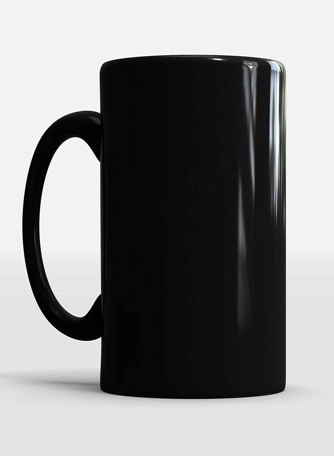 Wings Mart Ceramic Black Coffee Mug | Glossy 330 ml Plain Mug | Gift for Boyfriend, Girlfriend, Husband, Wife, Kids, Brother (Pack of 2) - Image 4
