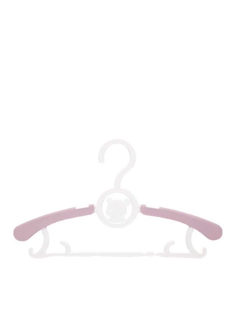 12PCS  Children's Clothes Hanger Baby Nursery Closet Hangers ,Toddler Hanger Extendable and Non-Slip for Infant Kids Clothes,11.2"-14.3" Adjustable Child Coat Pant Hanger for Boy and Girl - Image 3