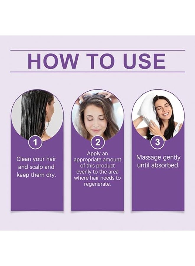 HOEGOA 5% Minoxidil Foam for Women Hair Growth Foam, Rosemary Hair Care Suitable for Hair Thinning Receding Hairline 100ml/3.38fl oz - Image 2