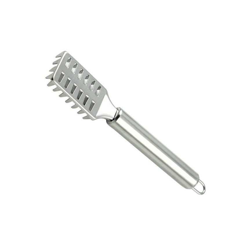SPHP Fish ScalerFish Scale RemoverFish Scale ScraperFish Cleaning Tool Pack of 1 Pieces Metallic 1 - Image 1