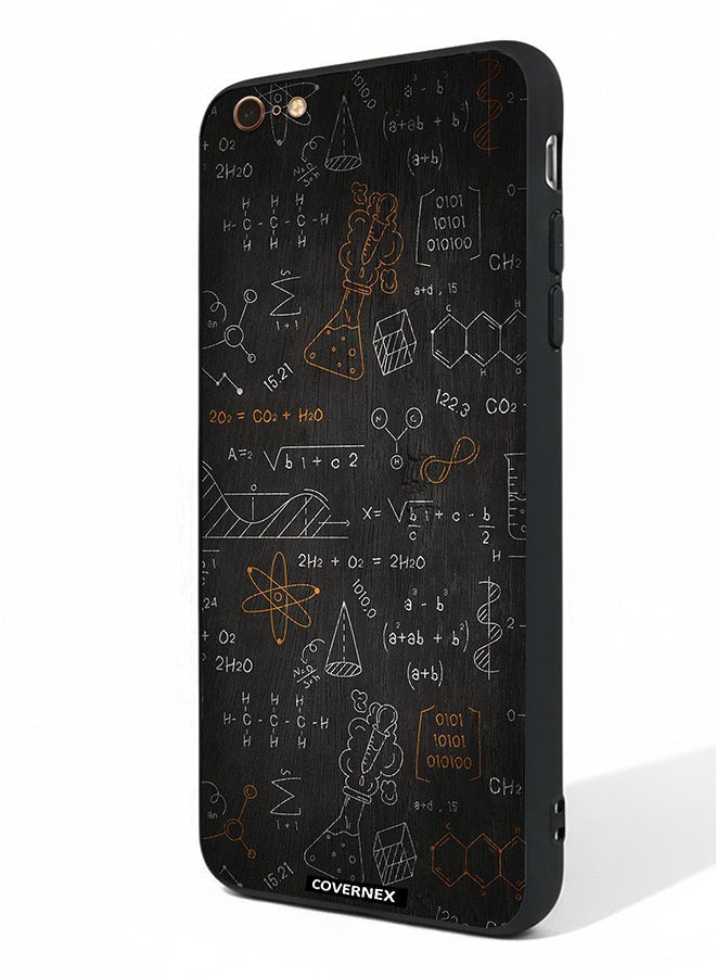 Covernex Apple iPhone 6 Plus Protective Case Cover Printed Featuring The Scientist Chalkboard Formula - Image 1