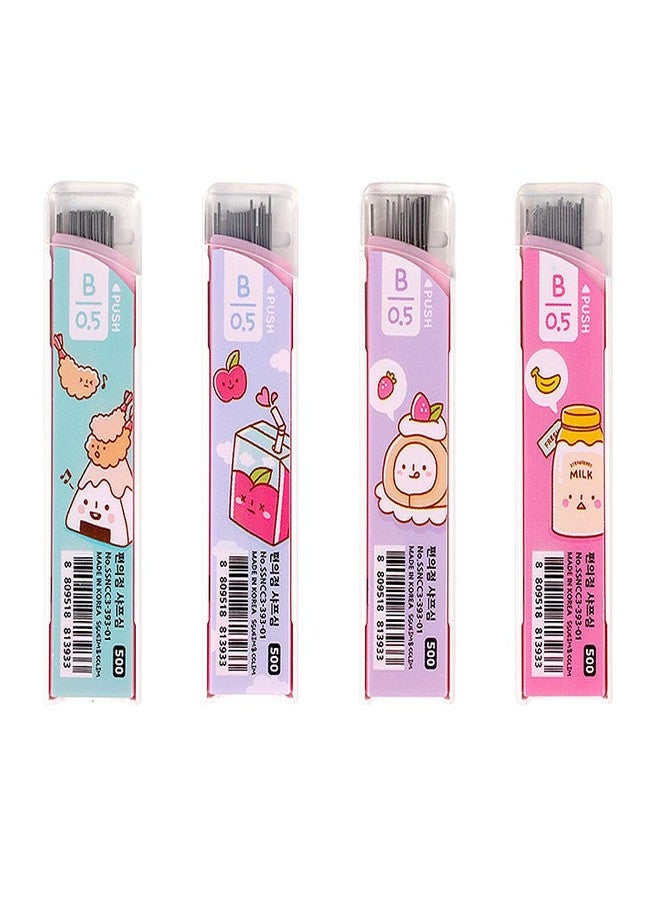 SSNCC Convenience Store Food Design B 0.5mm Mechanical Pencil Lead : Set of 4 - Image 1
