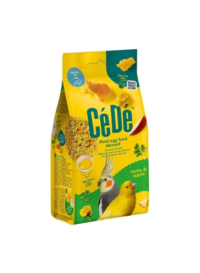 CeDe Egg Food Moist Allround Herbs & Apple 200g - Image 2