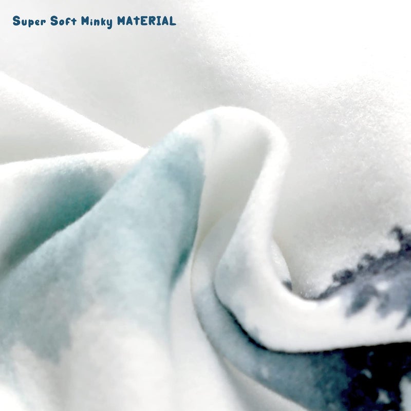 GRSSDER Nursing Pillow Cover Stretchy Minky Removable Nursing Covers for Breastfeeding Pillows, Ultra Soft Comfortable Slipcover for Boys, Wild Forest Pattern - Image 5