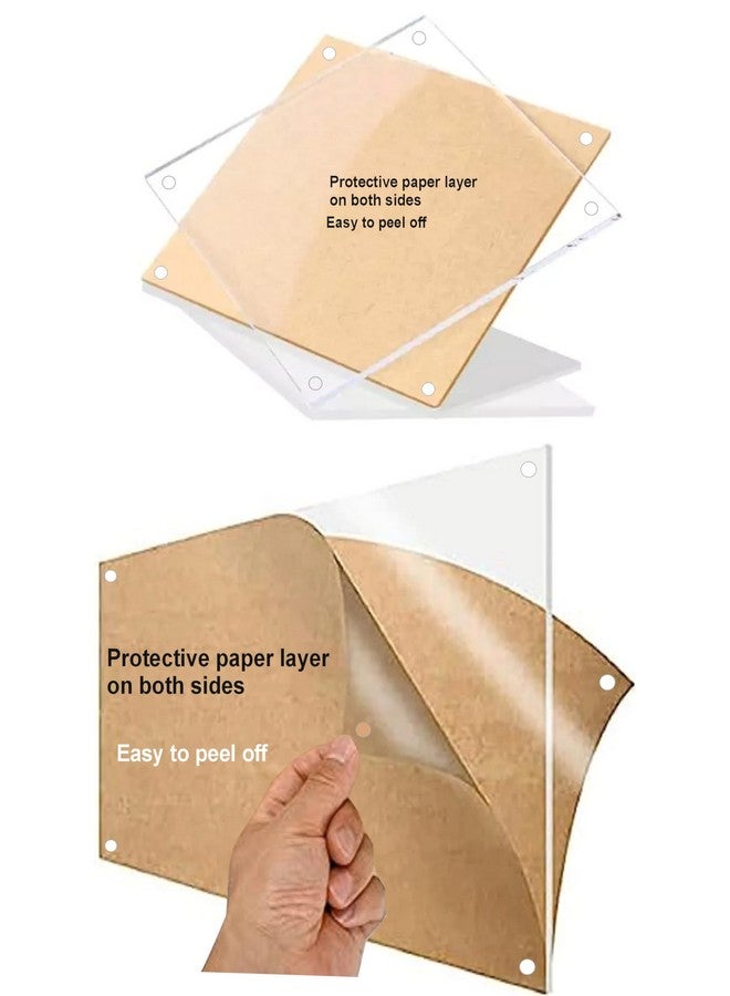 NEILL Acrylic Sandwich Display Sheet Board for Ads/Posters/Pictures/Information/Illustration/Hospitality/Home Decor, Size - 18"x24" (Clear/Transparent - 18 x 24 inches) Pack of 1 Pc. - Image 3