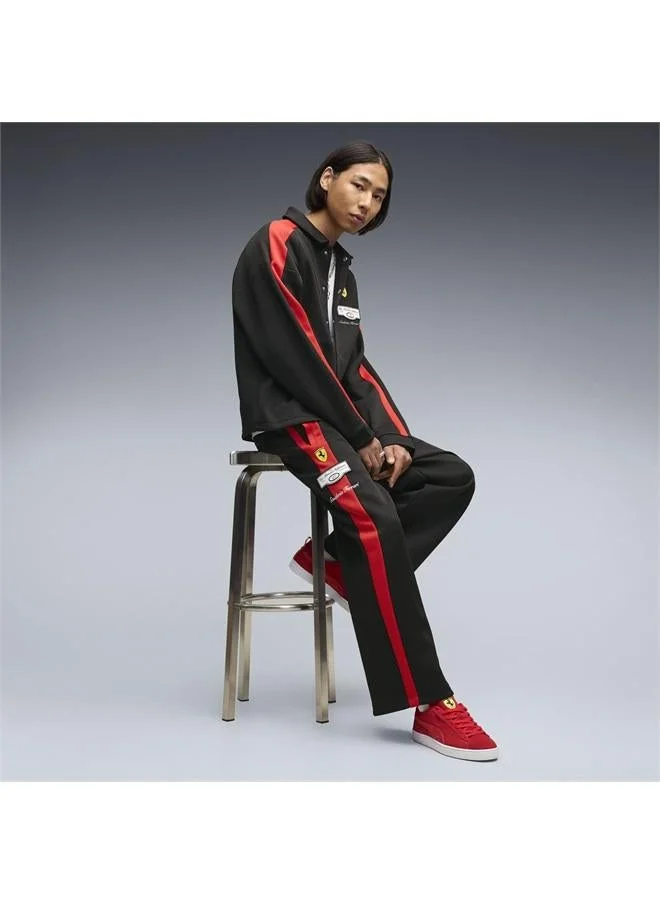 Puma Rosso Corsa-PUMA White Ferrari Suede OG Sneakers Unisex  | Best Price UAE