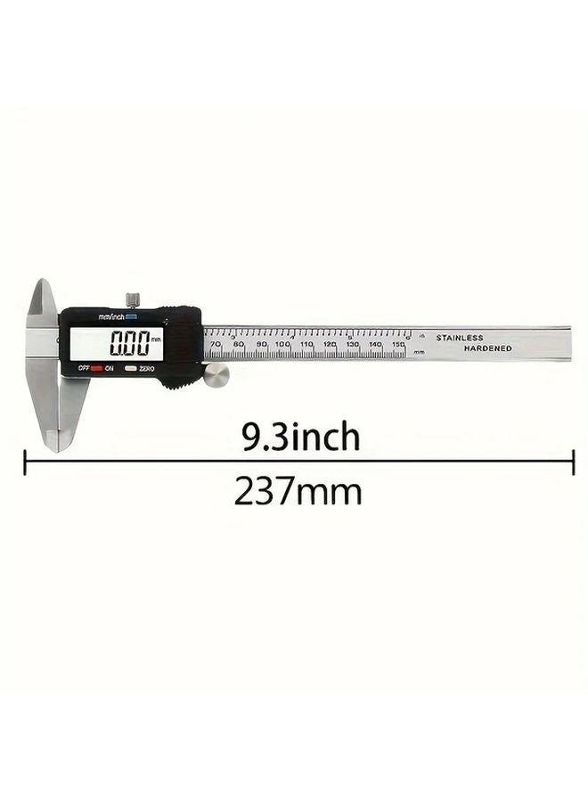 1pc 304 Stainless Steel Digital Caliper Electronic Vernier Thickness Gauge 0 150mm - Image 3