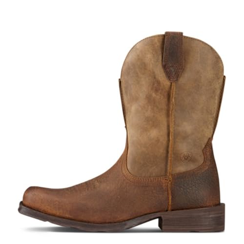 Ariat BMVY9 Mens Rambler Western Boot Earth/Brown Bomber 11 - Image 2
