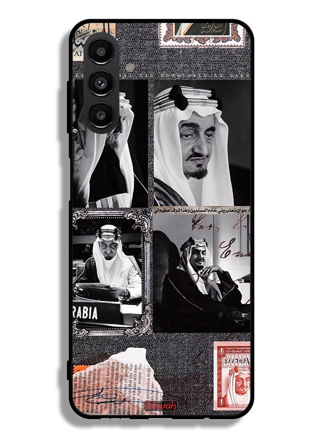 Tolwak Samsung Galaxy A13 5G Protective Case Cover King Faisal Vintage Poster - Image 1