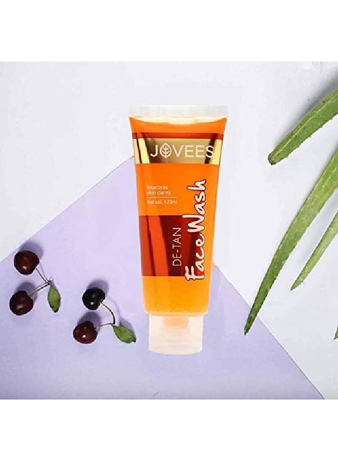 Jovees De Tan Face Wash 120Ml - Image 3