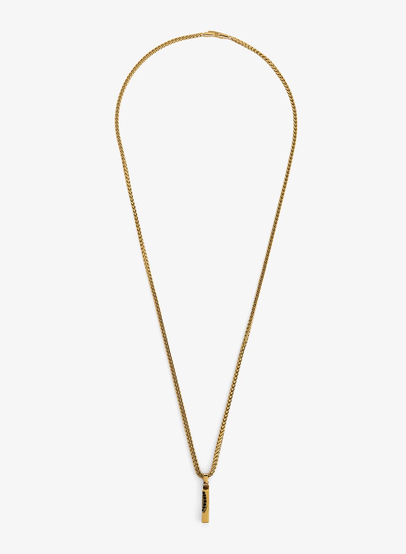 GUESS Eclipse Noir Non-Logo Necklace - Image 1