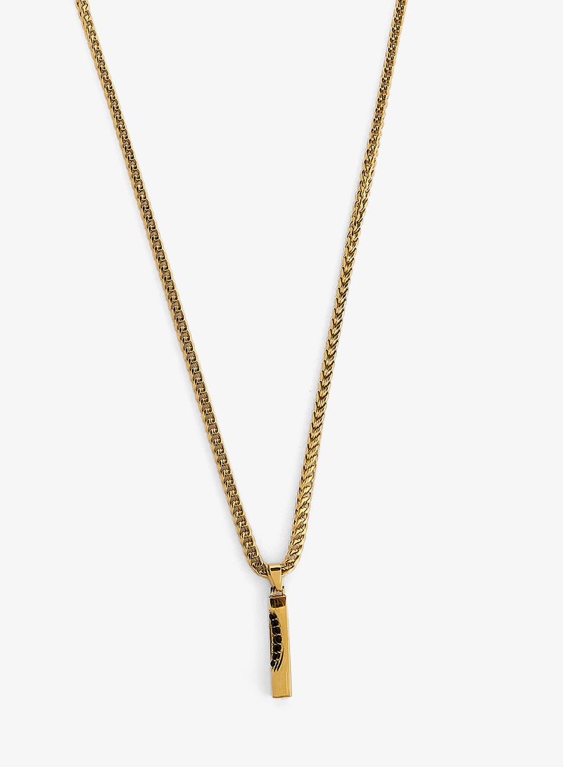 GUESS Eclipse Noir Non-Logo Necklace - Image 2