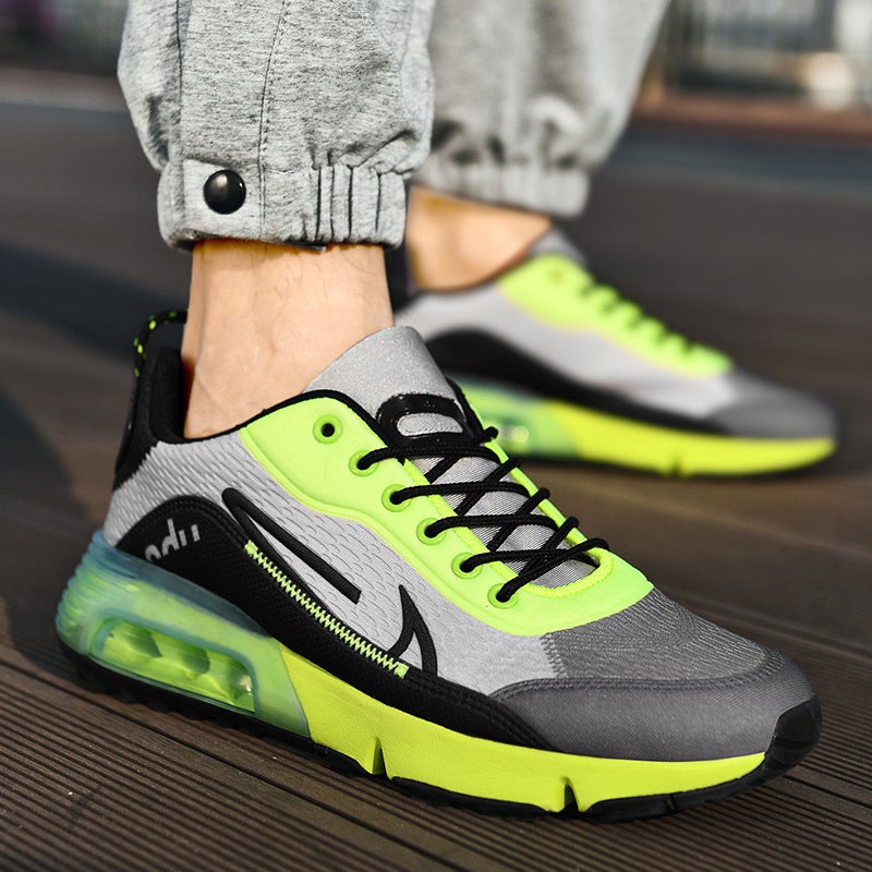 Fashion Breathable Running Shoes Unisex Spring/Fall A32 White  - Image 4