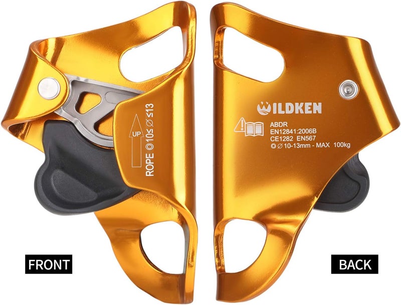 WILDKEN Rock Climbing Chest Ascender Climbing Mountaineering Tree Arborist Climbing Rappelling Equip for 10-13mm Rope - Image 3
