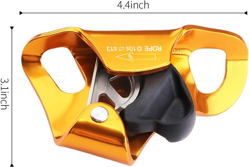 WILDKEN Rock Climbing Chest Ascender Climbing Mountaineering Tree Arborist Climbing Rappelling Equip for 10-13mm Rope - Image 4