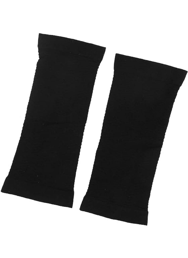 Generic - Flabby arm sleeve, soft compression sleeve for arm slimming for home work or at the gym, upper arm shaper, black color, one size - Image 1