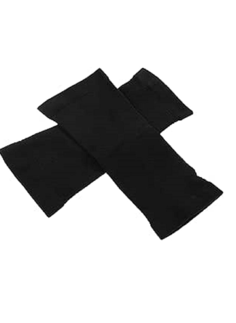 Generic - Flabby arm sleeve, soft compression sleeve for arm slimming for home work or at the gym, upper arm shaper, black color, one size - Image 1