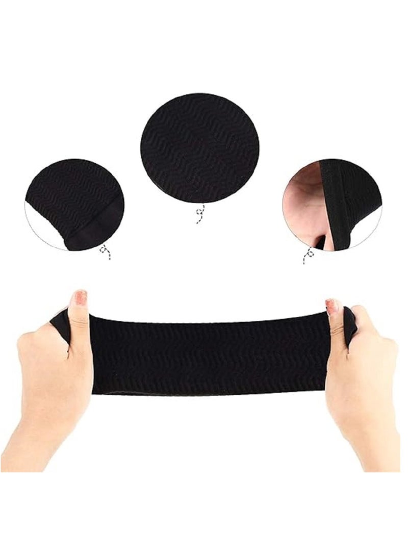 Generic - Flabby arm sleeve, soft compression sleeve for arm slimming for home work or at the gym, upper arm shaper, black color, one size - Image 1