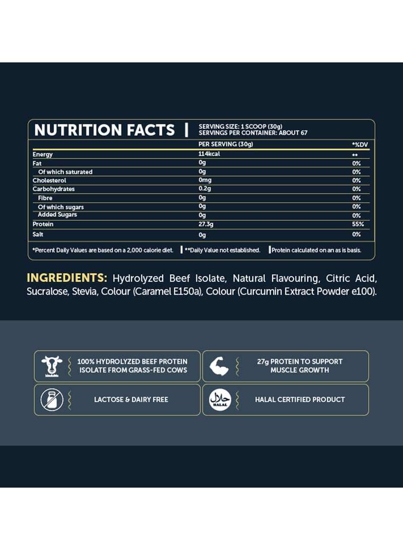 Basix Beef Protein Isolate Energy Fusion Flavour 4.4lb - Image 4