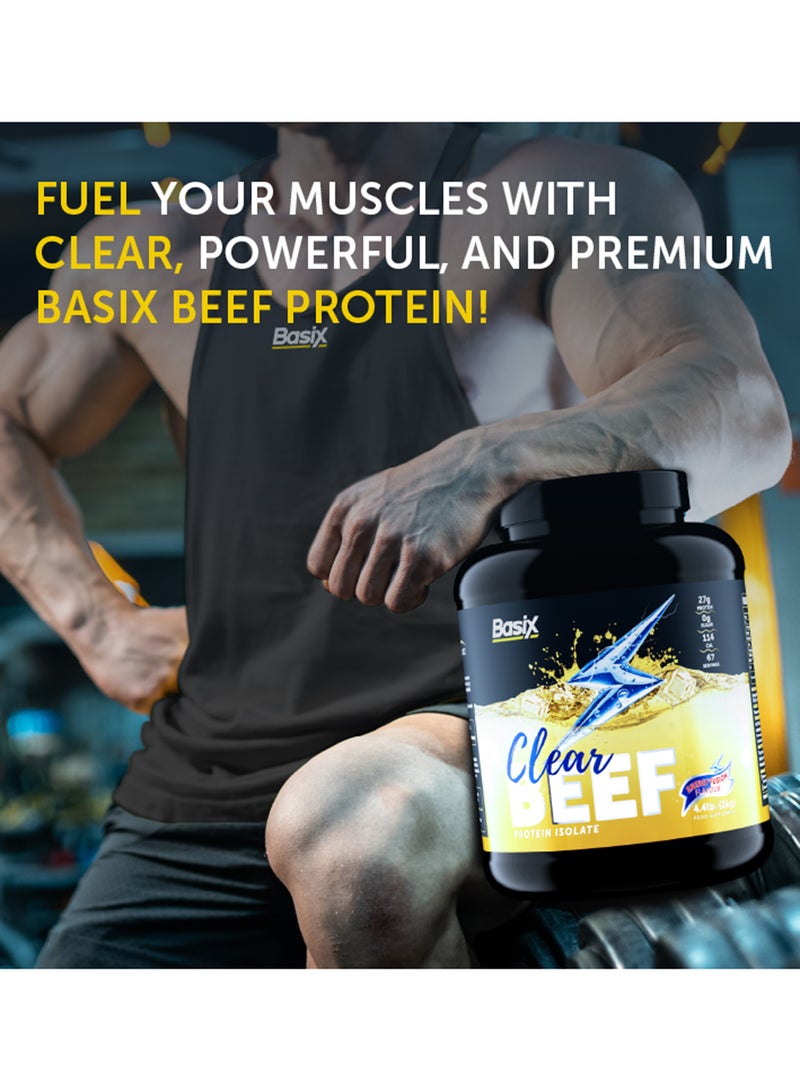 Basix Beef Protein Isolate Energy Fusion Flavour 4.4lb - Image 5