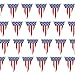 BASHOUT USA Flag Pennant Banner 100 FT Long American String Flags 18 Inch Tall Triangle Flag Decorations USA Party Stars and Stripes Bunting Garland 4th of July Patriotic Decoration BASHOUT - Image 3