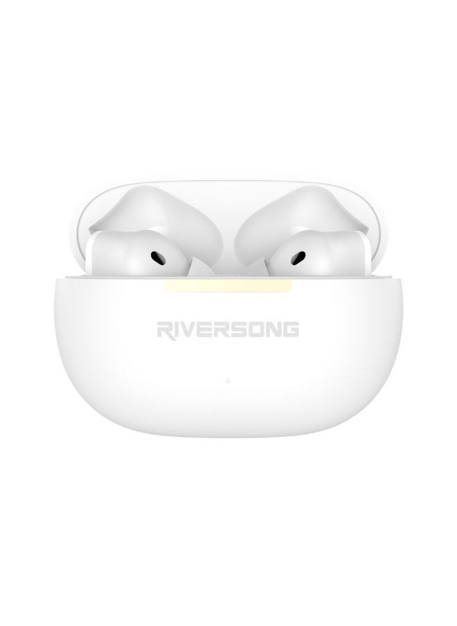 RIVERSONG - Advanced Active Noise Cancellation Earbuds, 30H Playtime, 4 Mics for Clear Calls, AI Voice Assistant, Stereo Sound - Image 1