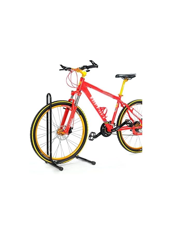 erorex Heavy L-Type Bicycle Coated Steel Display Floor Rack Mountain Bike Rack Parking Holder Bike Repair Stand Accessories(Black) - Image 5