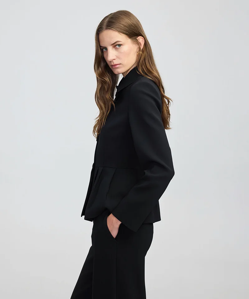 Ipekyol  Pleated Peplum Jacket for Women | Best Price UAE